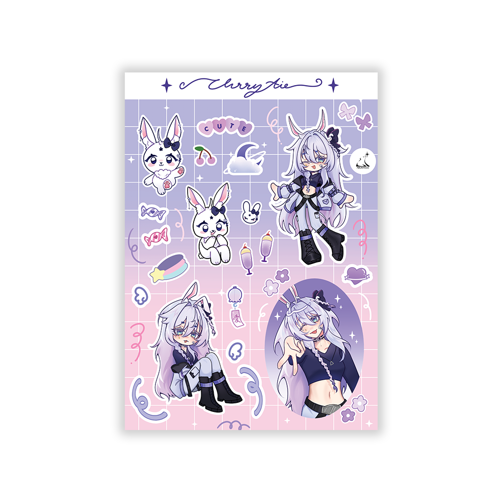 ChrryAie A5 Sticker Sheet 2026