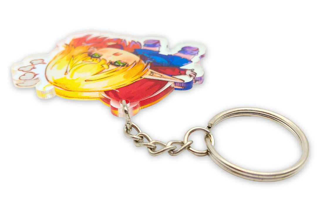 Elfie Birthday Acrylic Keychain 2025