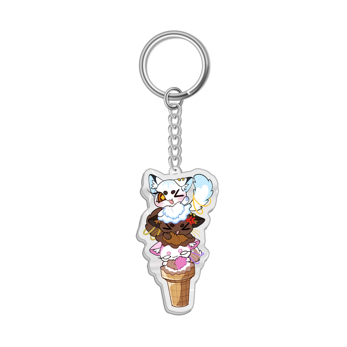 Yokitta Snowkii Acrylic Keychain 2026
