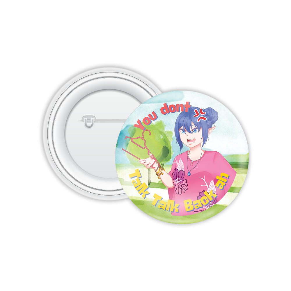 Altea Infel Button Badge 2026 - No Talk Talk