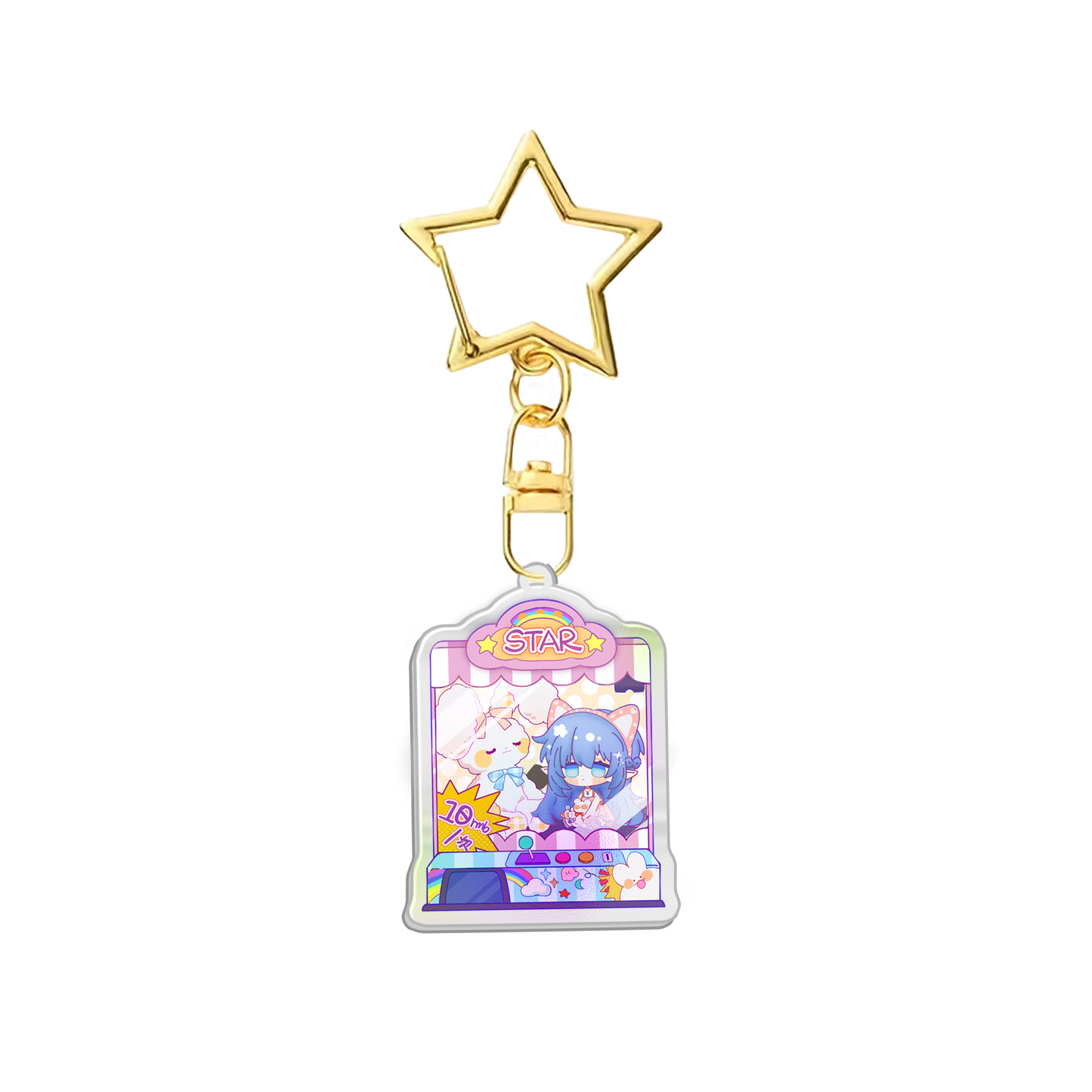Altea Infel Holographic Keychain 2026 - Gacha