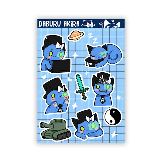 Daburu Akira Sticker Sheet 2026