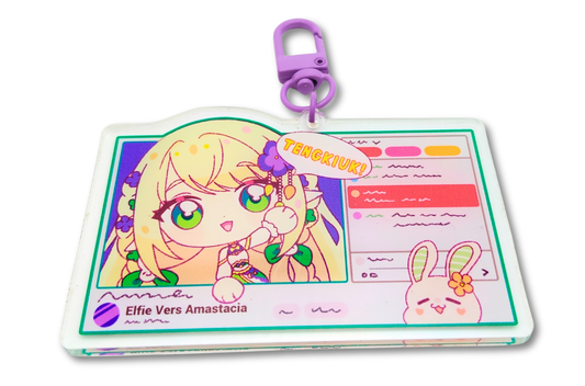 Elfie's Stream Acrylic Keychain