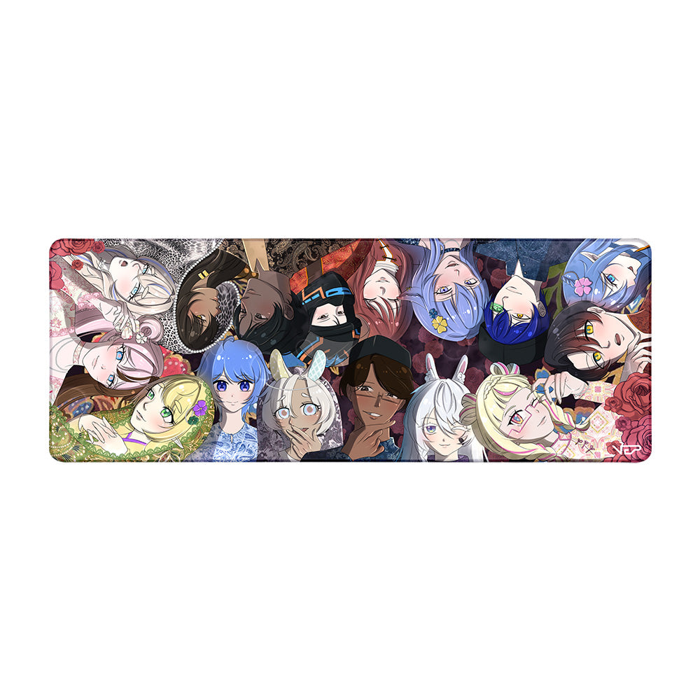 Merdeka Deskmat 2026 by Butterynn — wide Merdeka-themed VTuber deskmat with character artwork | Arcstelle