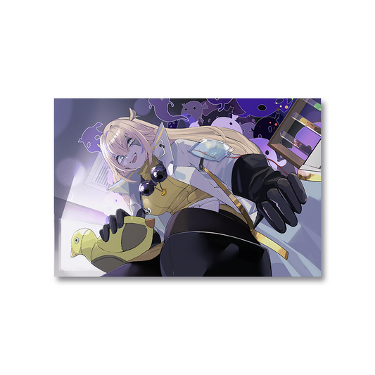 SyaebiiEXE Halloween A4 Poster 2025