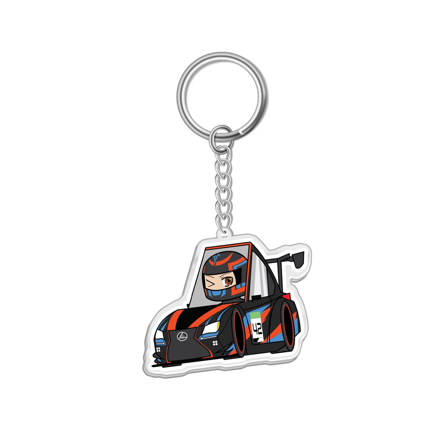 SykoKyza Acrylic Keychain 2024