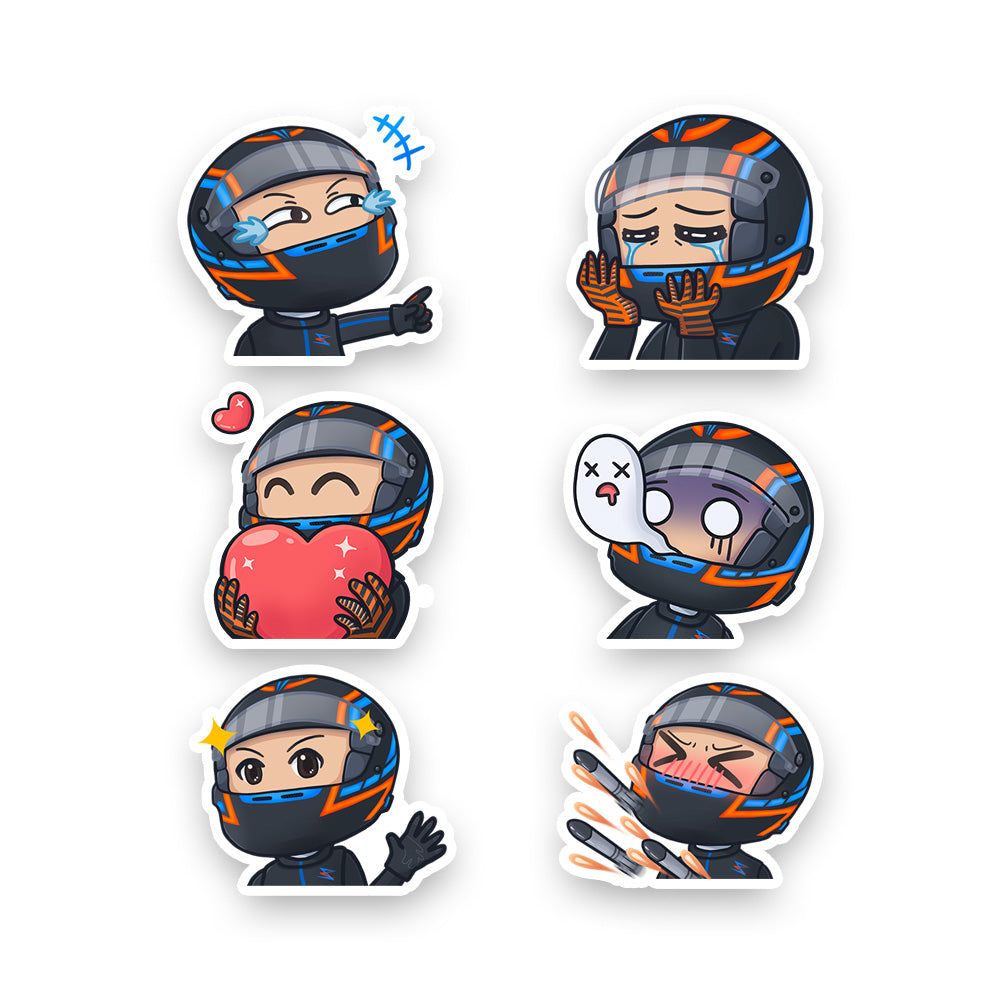 SykoKyza Mini Sticker Set 2024
