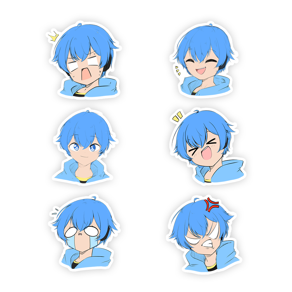 MirulTaku Mini Sticker Set 2026