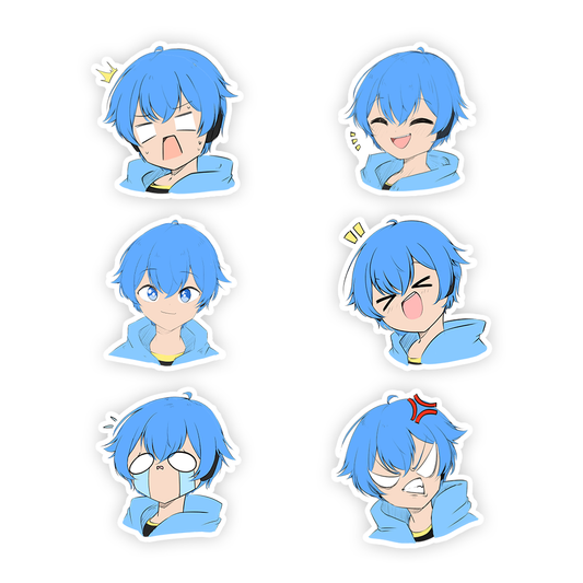 MirulTaku Mini Sticker Set 2026